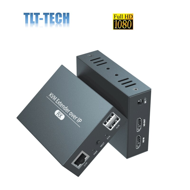 TLT-TECH ο KVM USB KVM ͽٴ IP RJ45 ̴..